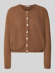 Kardigan o kroju relaxed fit z mieszanki wełny i alpaki model 'VITOW' od American Vintage - 13