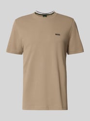 krój regular fit t-shirt z piki bawełnianej model 'TS_PIQUE' od BOSS Green - 39