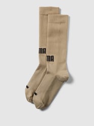 Sokken met labelprint in een set van 2 paar van Puma Wit - 46