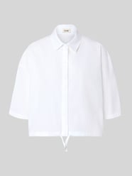 Boxy Fit Bluse aus elastischem Baumwoll-Mix Modell 'LAINAY' von DRYKORN - 24
