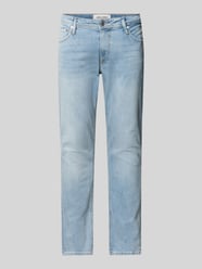 Jeansy o kroju straight fit z Mieszanka bawełny Model 'GLENN FELIX' od JACK & JONES - 22