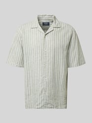 Regular Fit Freizeithemd aus Leinen-Baumwoll-Mix von MCNEAL - 33