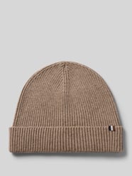 Mütze mit Label-Detail von bugatti Beige - 13