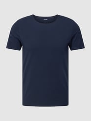 T-Shirt mit Rundhalsausschnitt von OLYMP Level Five Blau - 28