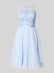 Cocktailjurk met strass-steentjes van LUXUAR FASHION - 26