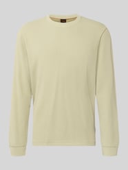Regular Fit Langarmshirt aus Baumwoll-Mix Modell 'We_Tempest' von BOSS Orange - 34