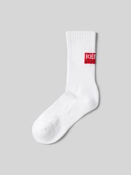 Socken mit Label-Print von Kenzo Weiß - 6