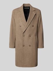 Mantel mit Reverskragen und Eingrifftaschen Modell 'NEKOLA' von DRYKORN Beige - 4