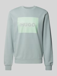 Sweatshirt mit Label-Print Modell 'DURAGOL' von HUGO Grün - 20