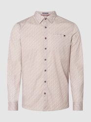 Slim Fit Freizeithemd mit Stretch-Anteil von NO EXCESS Pink - 39
