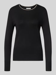 Strickpullover mit gerippten Abschlüssen von Christian Berg Woman - 48