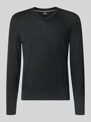 Regular Fit Pullover aus reiner Schurwolle Modell 'H-Melba-L' von BOSS - 29