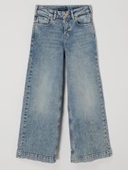 Wide leg high rise jeans met stretch, model 'The Wave' van Scotch & Soda - 47