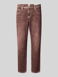 Tapered Fit Jeans aus Baumwoll-Mix Modell 'MILEY' von Brax Bordeaux - 20