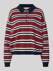 Oversized shirt met lange mouwen met polokraag, model 'paige' van Gestuz - 7