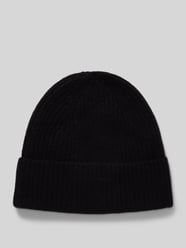 Gebreide muts van kasjmier met brede omslag van MCNEAL - 26