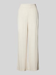 Stoffhose mit elastischem Bund Modell 'VINSTY' von Pieces Beige - 38