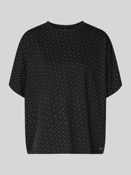 Oversized T-shirt van lyocellmix model 'B-LOGO' van BOSS - 36