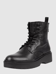 Leren boots met vetersluiting, model 'Bria' van Levi’s® Acc. Zwart - 47