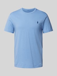 Custom Slim Fit T-Shirt mit Rundhalsausschnitt von Polo Ralph Lauren Blau - 25