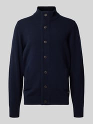 Regular fit gebreid jack van echte wol van Barbour - 7