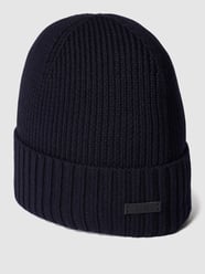 Beanie aus Schurwolle von BOSS Blau - 6