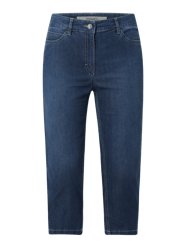 Slim Fit Caprijeans mit Stretch-Anteil Modell 'Cora' von Zerres Blau - 12