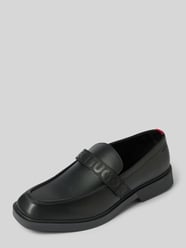 Loafers mit Label-Details Modell 'Iker' von HUGO Schwarz - 2