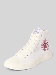High-Top-Sneaker mit Logo-Stitching von Kenzo - 5