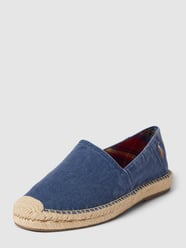 Espadrilles met labelstitching, model 'CEVIO' van Polo Ralph Lauren Blauw - 37