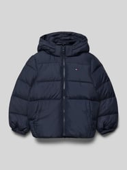 Daunenjacke mit Kapuze von Tommy Hilfiger Teens Blau - 28