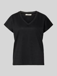 T-Shirt mit Strukturoptik von Garcia - 22