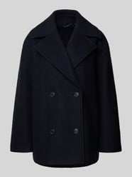 Oversized korte trenchcoat van wolmix - curated by Maja Weyhe van Style Icon Collection - 45