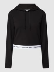 Cropped Hoodie aus Jersey von Calvin Klein Jeans - 48