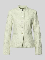 Slim Fit Blazer mit Stitchings und Stehkragen von White Label - 1