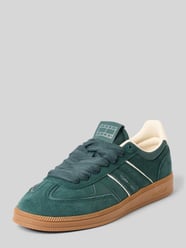 Low top sneakers van echt runder suède van Tommy Jeans - 8