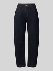 Barrel jeans van katoenmix van Buena Vista - 8