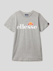 T-Shirt mit Label-Print von Ellesse Grau - 27