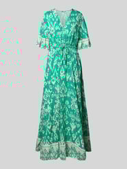 Maxikleid mit V-Ausschnitt Modell 'JASMINA' von B.Young - 13