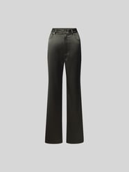 Flared Stoffhose mit 5-Pocket-Design von Nanushka - 45