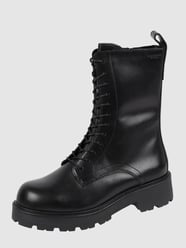 Boots van leer, model 'Cosmo' van Vagabond Zwart - 26