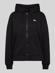 Damen Sweatjacke mit Kapuze von Tommy Jeans Schwarz - 42