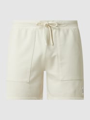 Sweatshorts aus Bio-Baumwolle  von Marc O'Polo Denim Weiß - 37