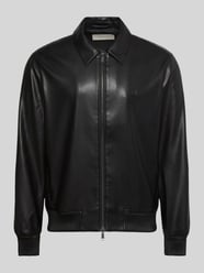 Regular Fit Kunstlederjacke mit Reißverschluss von Calvin Klein Jeans - 35