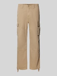 Cargohose mit Knopf- und Reißverschluss Modell 'JOHNSON' von Dickies Beige - 8