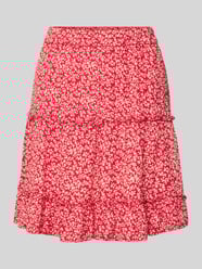 Regular Fit Mini-Rock mit elastischem Bund Modell 'NYA' von Pieces - 45