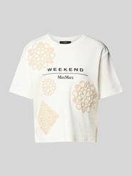 T-Shirt mit Motiv-Stitching Modell 'LECCO' von Weekend Max Mara - 32