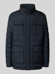 Gewatteerd jack met opstaande kraag en klepzakken van bugatti - 17