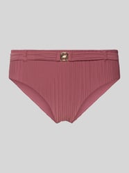 Figi bikini w efekcie plisowania model 'DOUBLE B' od BOSS Fuksjowy - 24