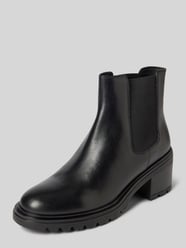 Leren boots met blokhak, model 'DAMIANA' van Geox - 4